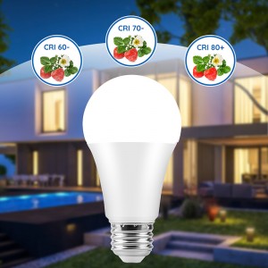 UL listed LED A19 Light Bulbs 75 Watt Equivalent,  9W E26 Base